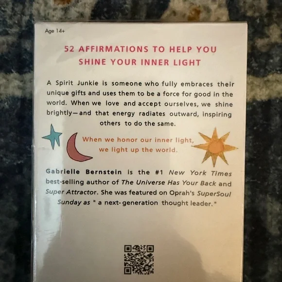 Spirit Junkie 52 Affirmations Card Deck - Picture 2 of 2